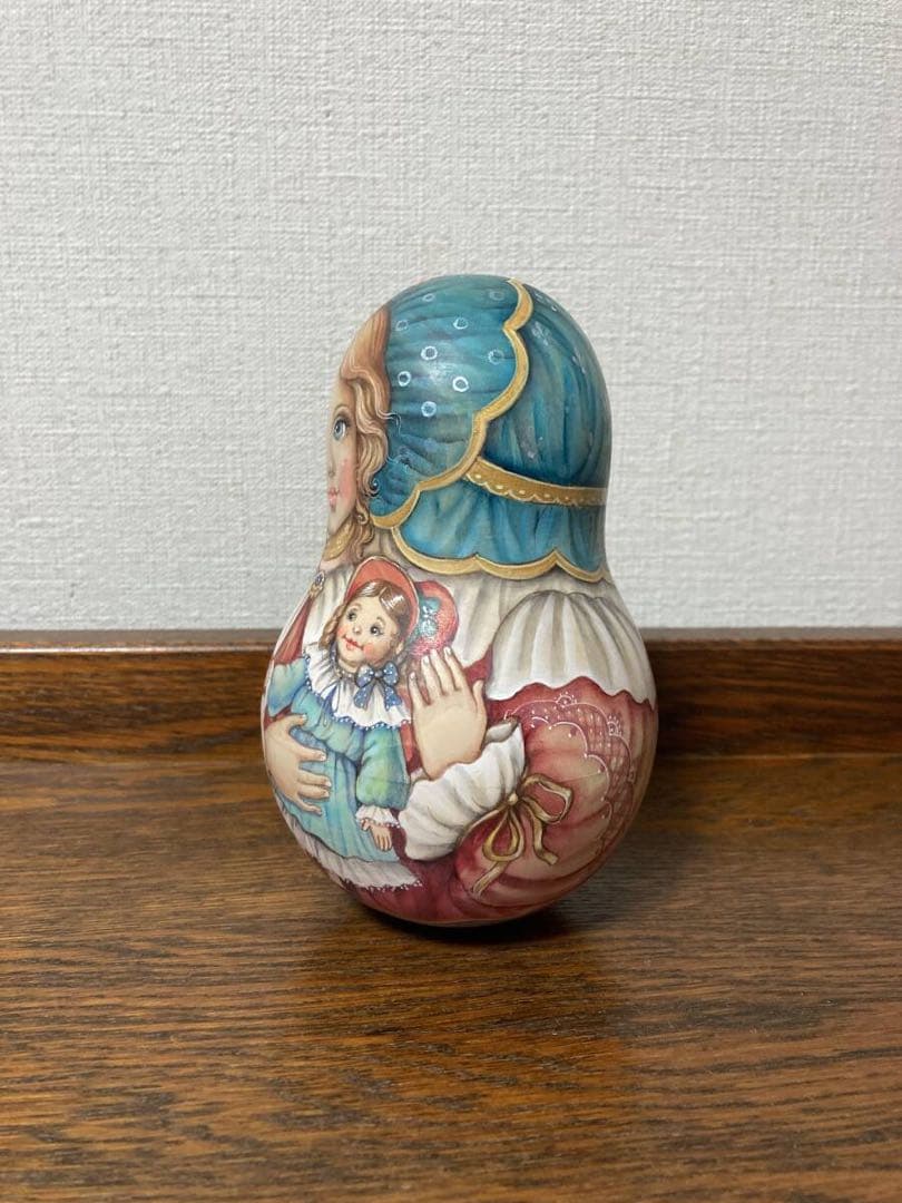 ロシア雑貨☆起き上がりこぼし♪『Doll』イリーナ作 マトリョーシカ