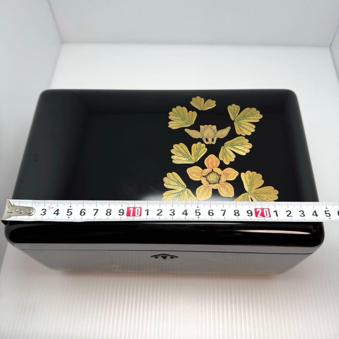 希少 未使用 輪島塗 宝石箱 宝物箱 鍵付き 漆器 伝統工芸 輪島漆器