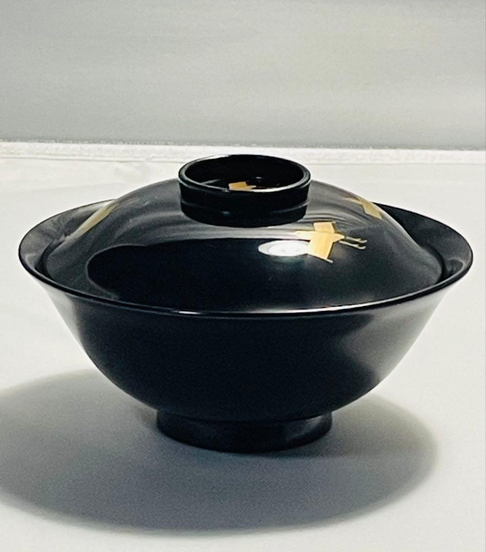 明治期輪島塗蒔絵お椀五客セット