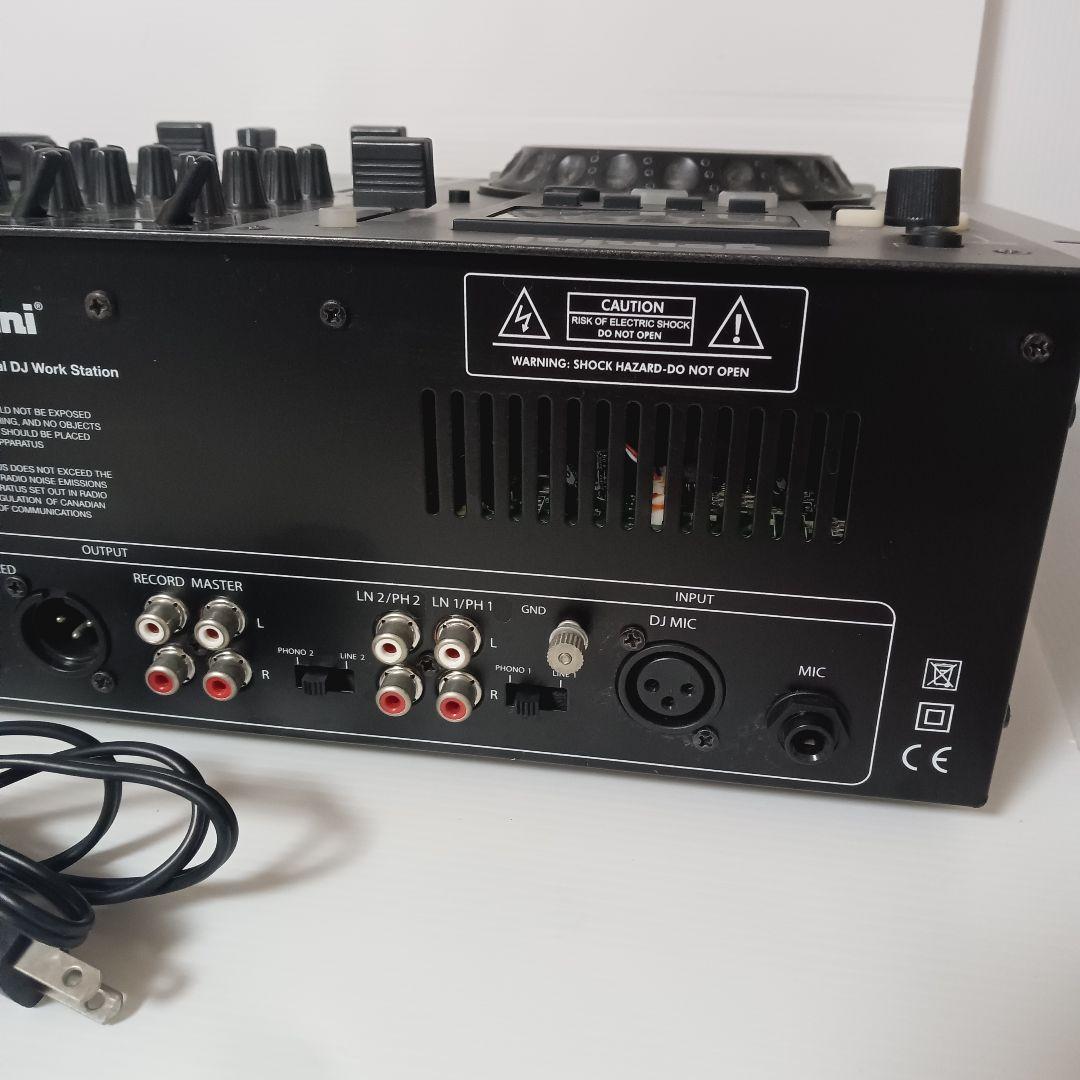 Gemini CDM-3610 DJ 通電確認 現状品 ミキサー ジェミナイ