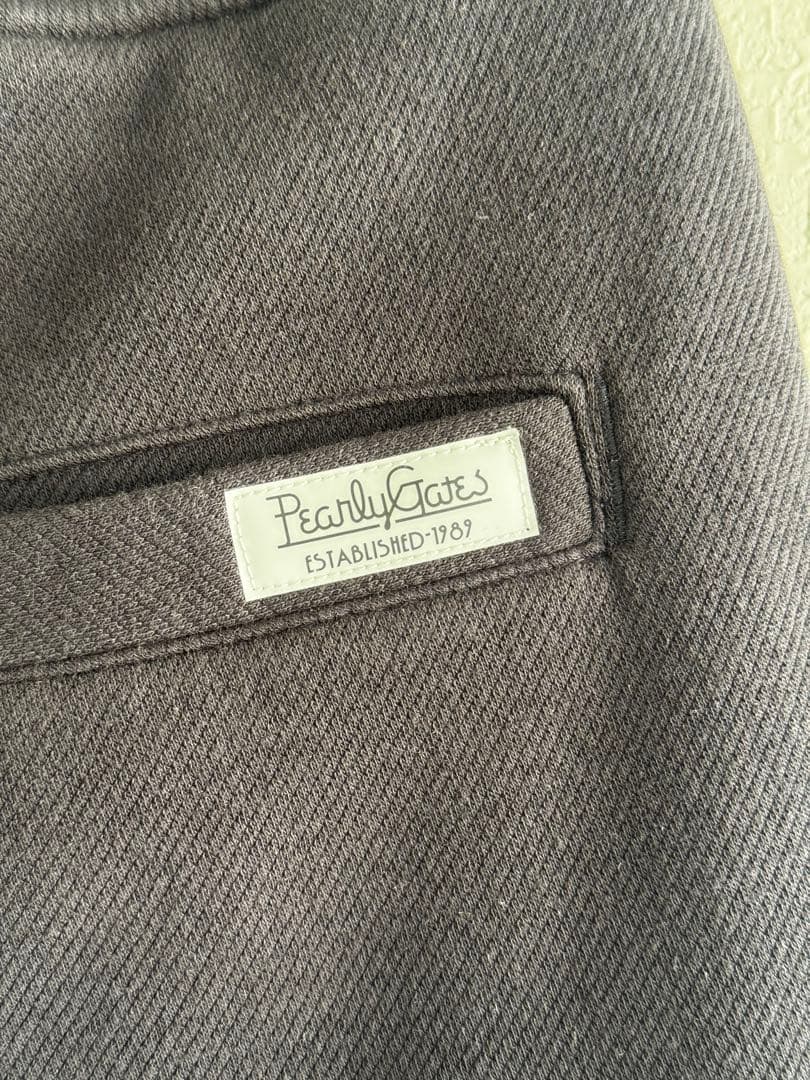 PEARLY GATES ツイル裏毛スウェットパンツ サイズ6