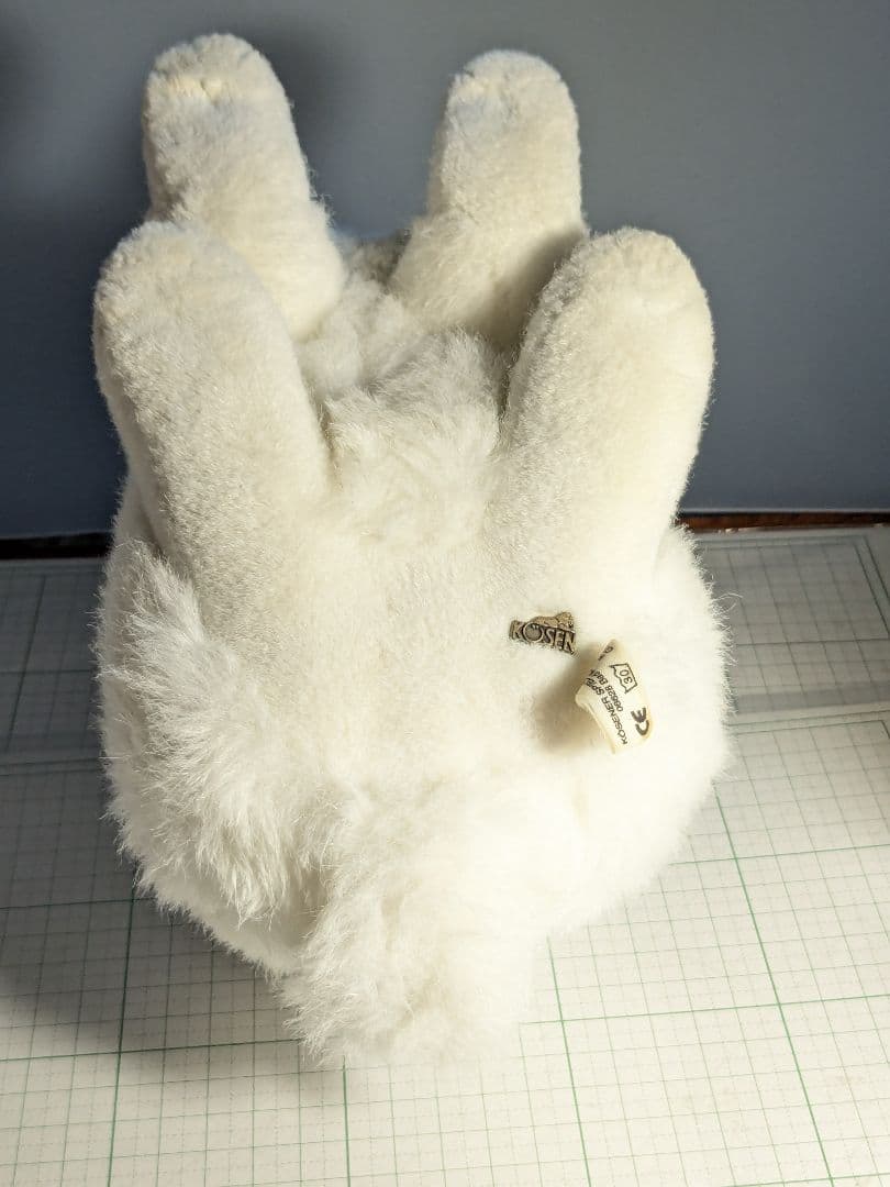 kosen　ケーセン　ぬいぐるみ　うさぎ　白　ホワイト　White
