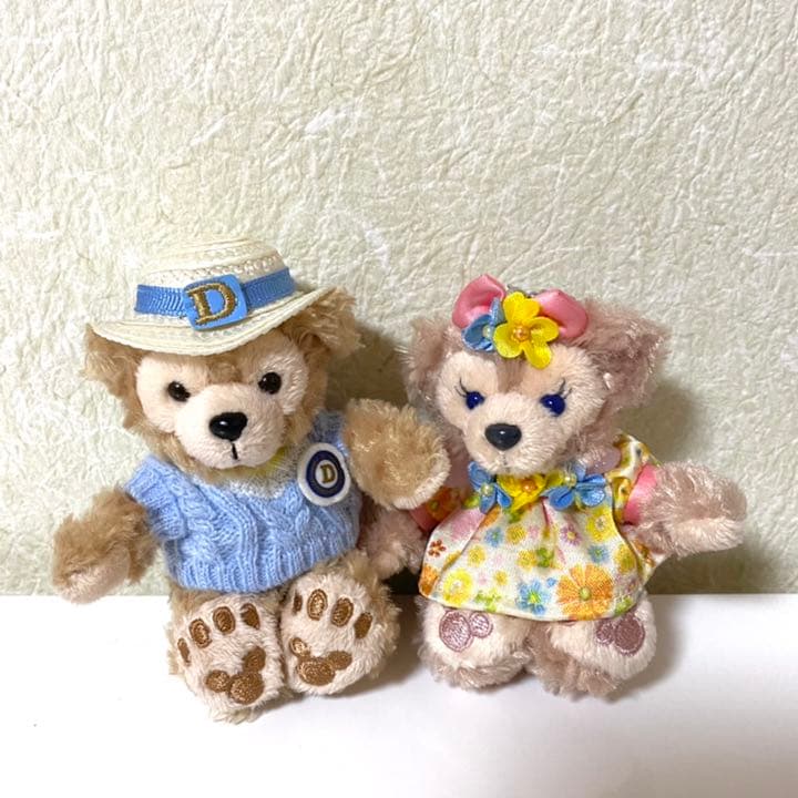 専用】ディズニーシー 2013 ダッフィー シェリーメイ ぬいぐるみ ストラップ