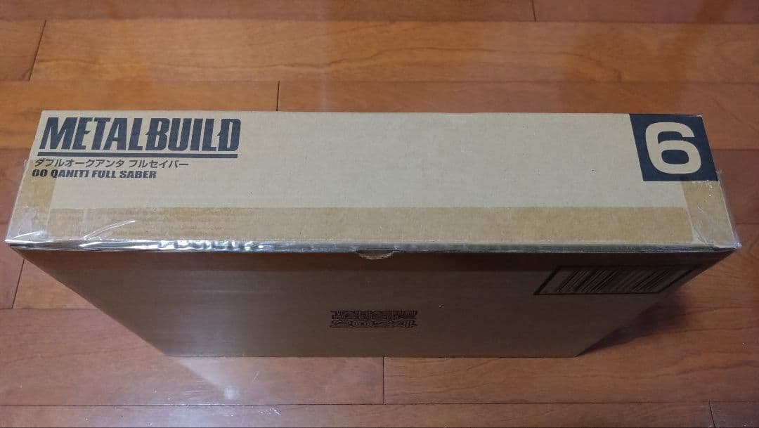 輸送箱未開封 L BUILD ダブルオークアンタ フルセイバー