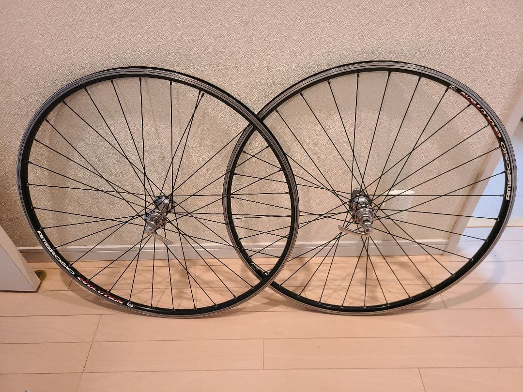 ジャンク品　手組　AMBROSIO　EVOLUTION DURA-ACEハブ