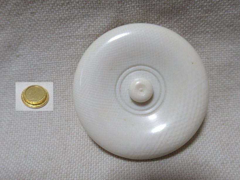 茶道具　膳所焼茶入　肩衝　共箱