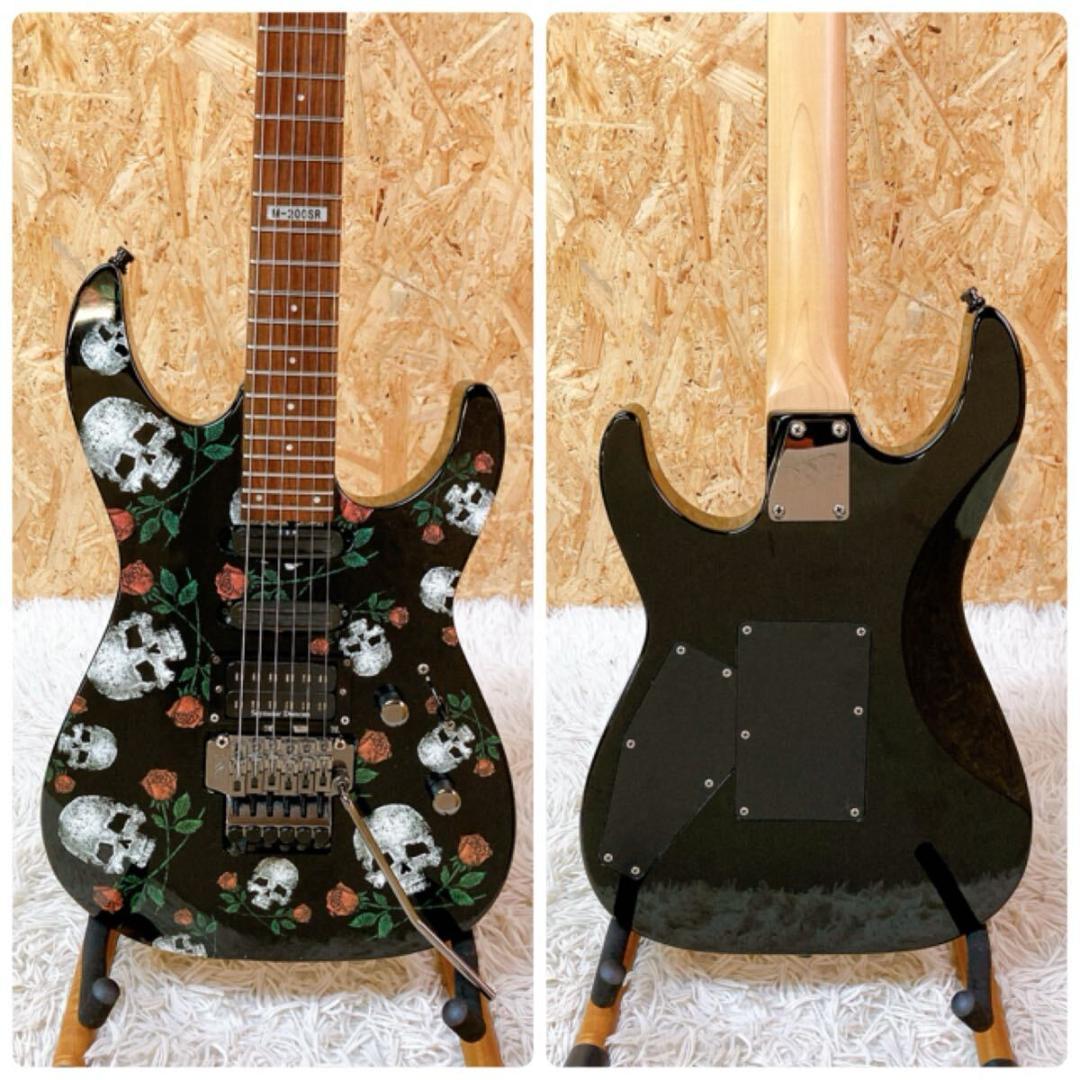 ESP LTD スカルローズ　M-200SR エレキギター