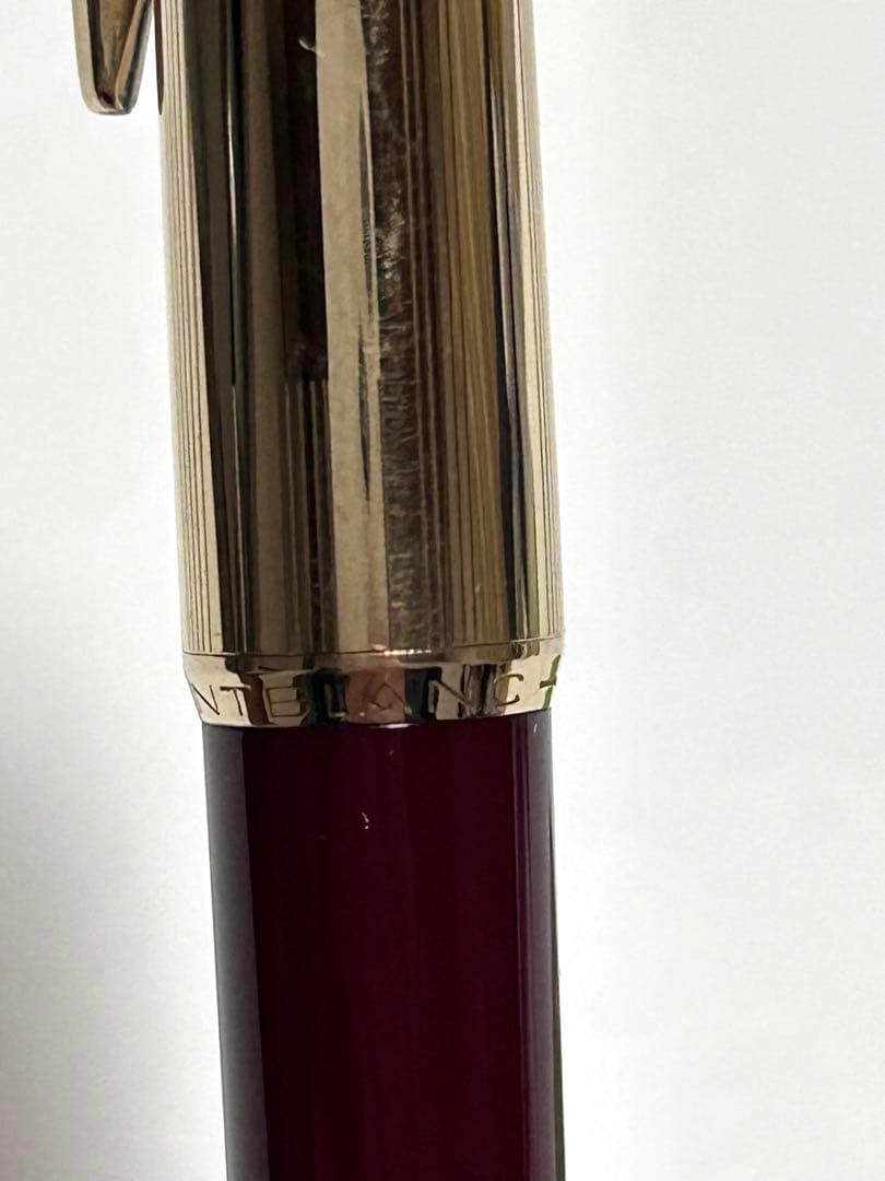 Montblanc pix 75 ペンシル　ロールドゴールド　ボルドー　金張り