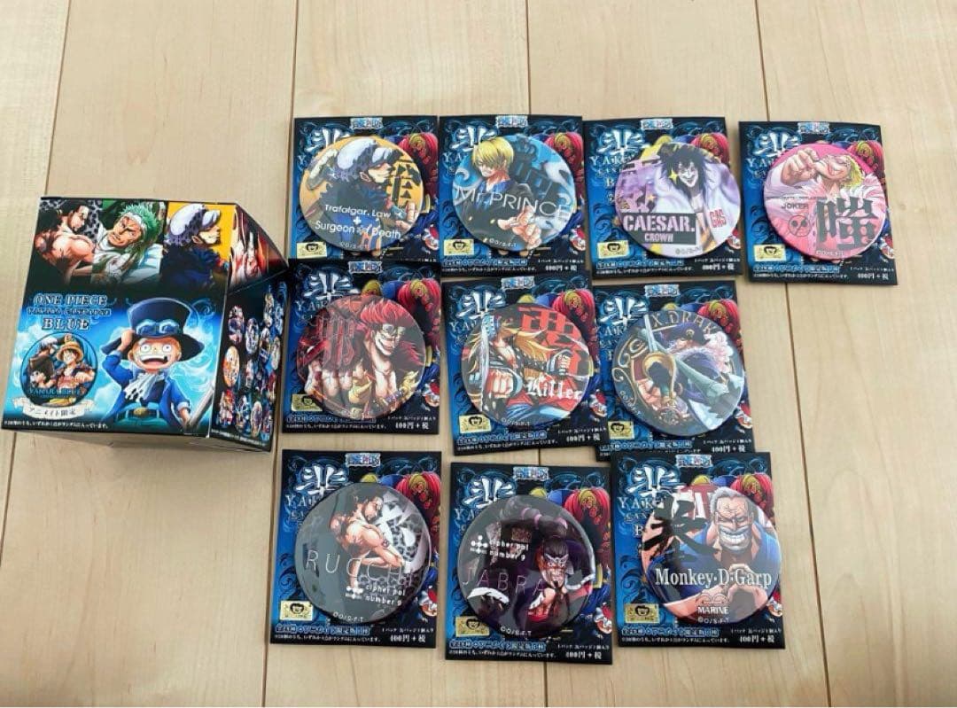 ONEPIECE USJ ジャンプショップ キーホルダー 輩缶バッジ まとめ売り