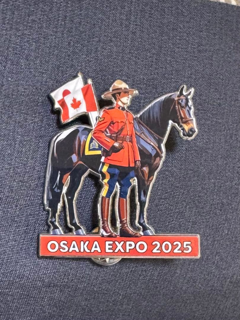 ☆大阪関西万博 EXPO2025 カナダ パビリオン 非売品 VIP ピンバッジ