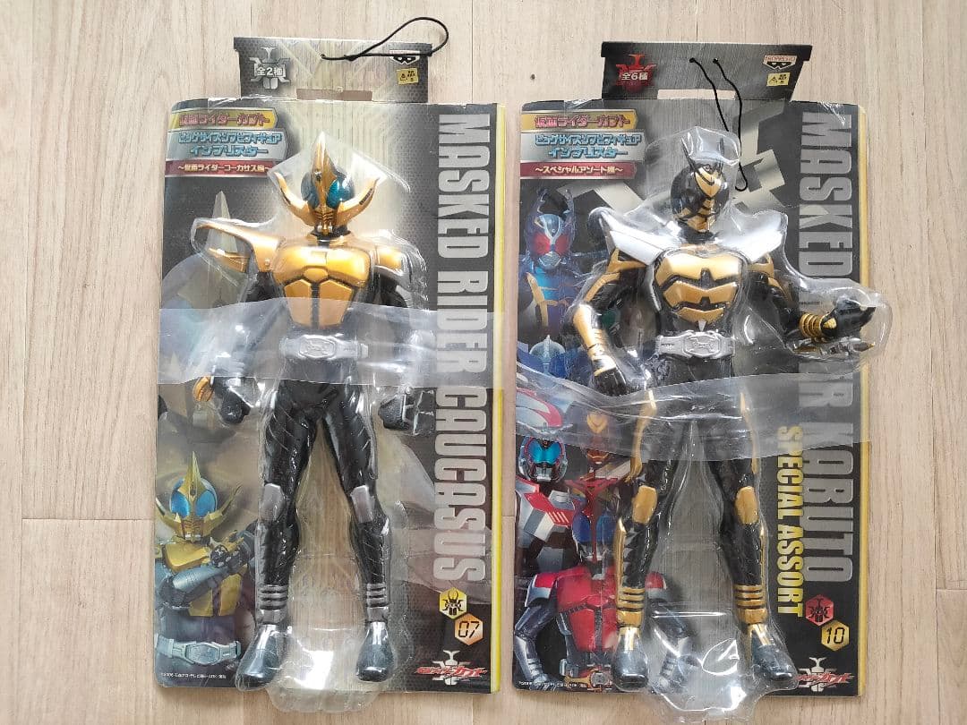 仮面ライダーカブトインブリスタービックサイズフィギュア非売品10体
