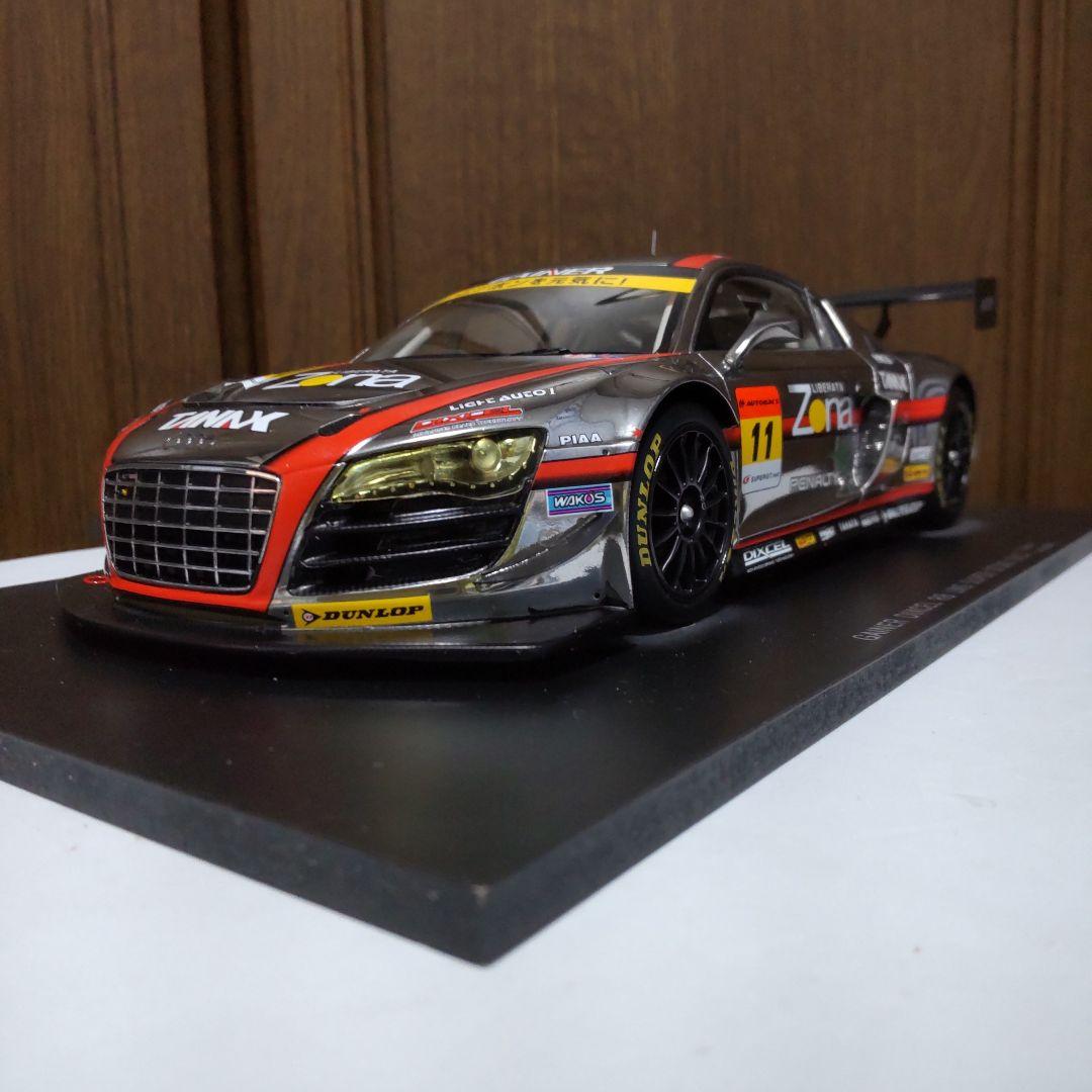 アウディ R8 LMS ゲイナー ディクセル スーパーGT 1/18 エブロ