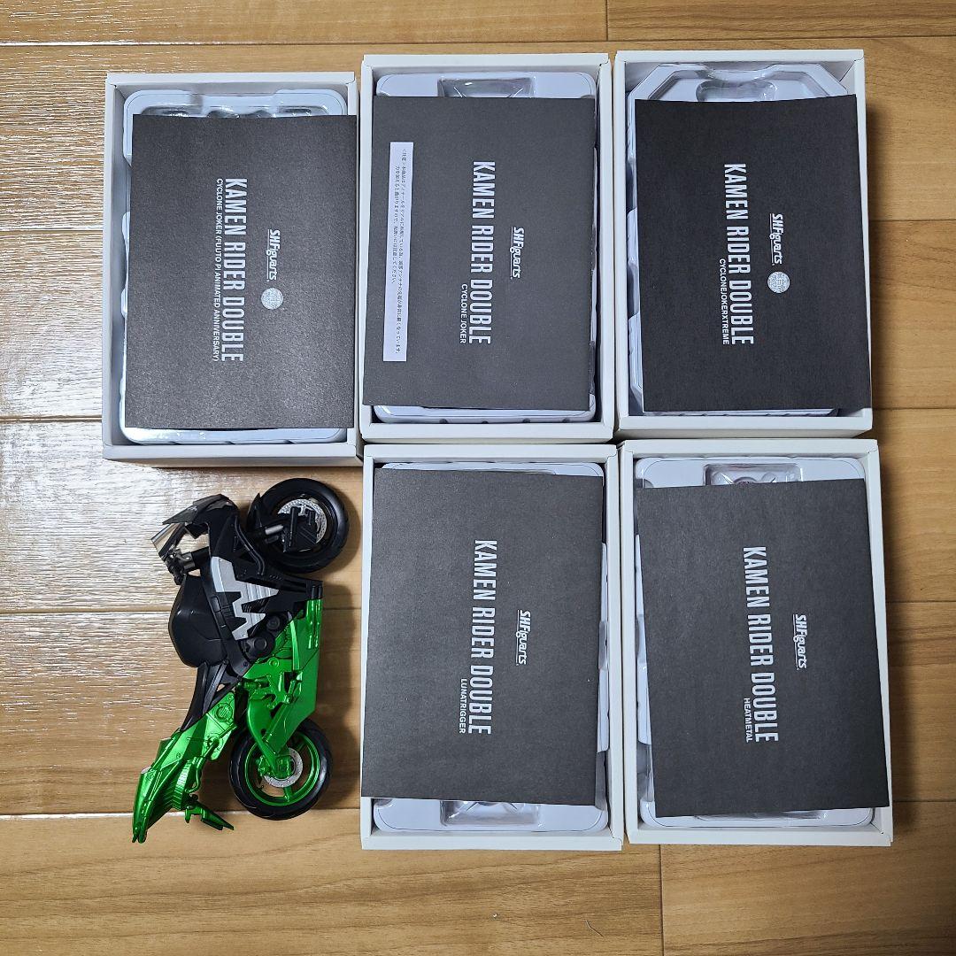 S.H.Figuarts 真骨彫製法 仮面ライダーダブル　　6点セット