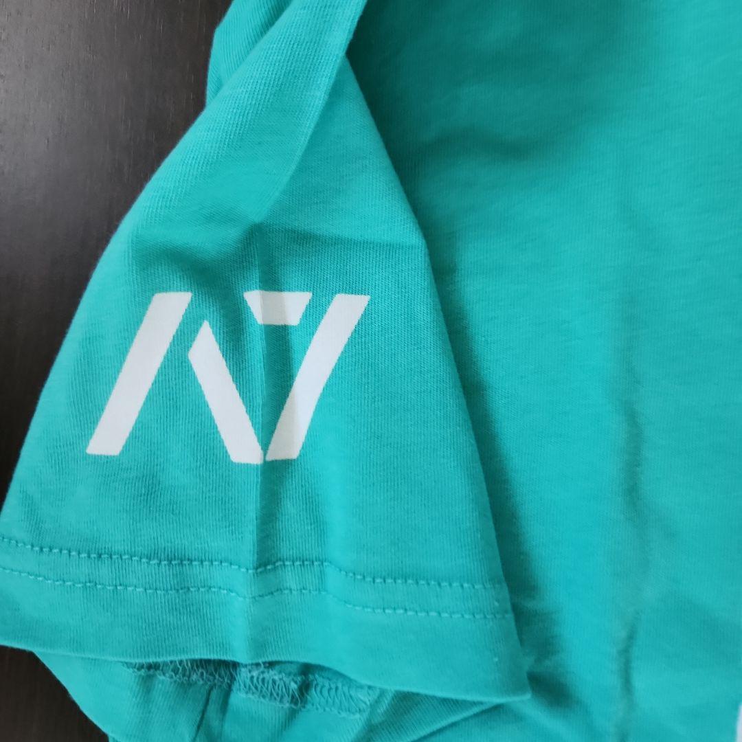 A7 バーグリップ Tシャツ メンズSサイズ 着用1回 ターコイズ