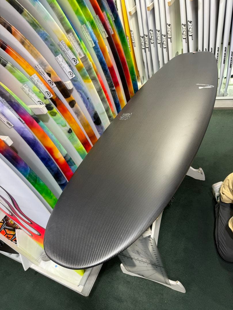 all カーボン　ロスト パーティプラッター ブラックダート 5’8” 美品