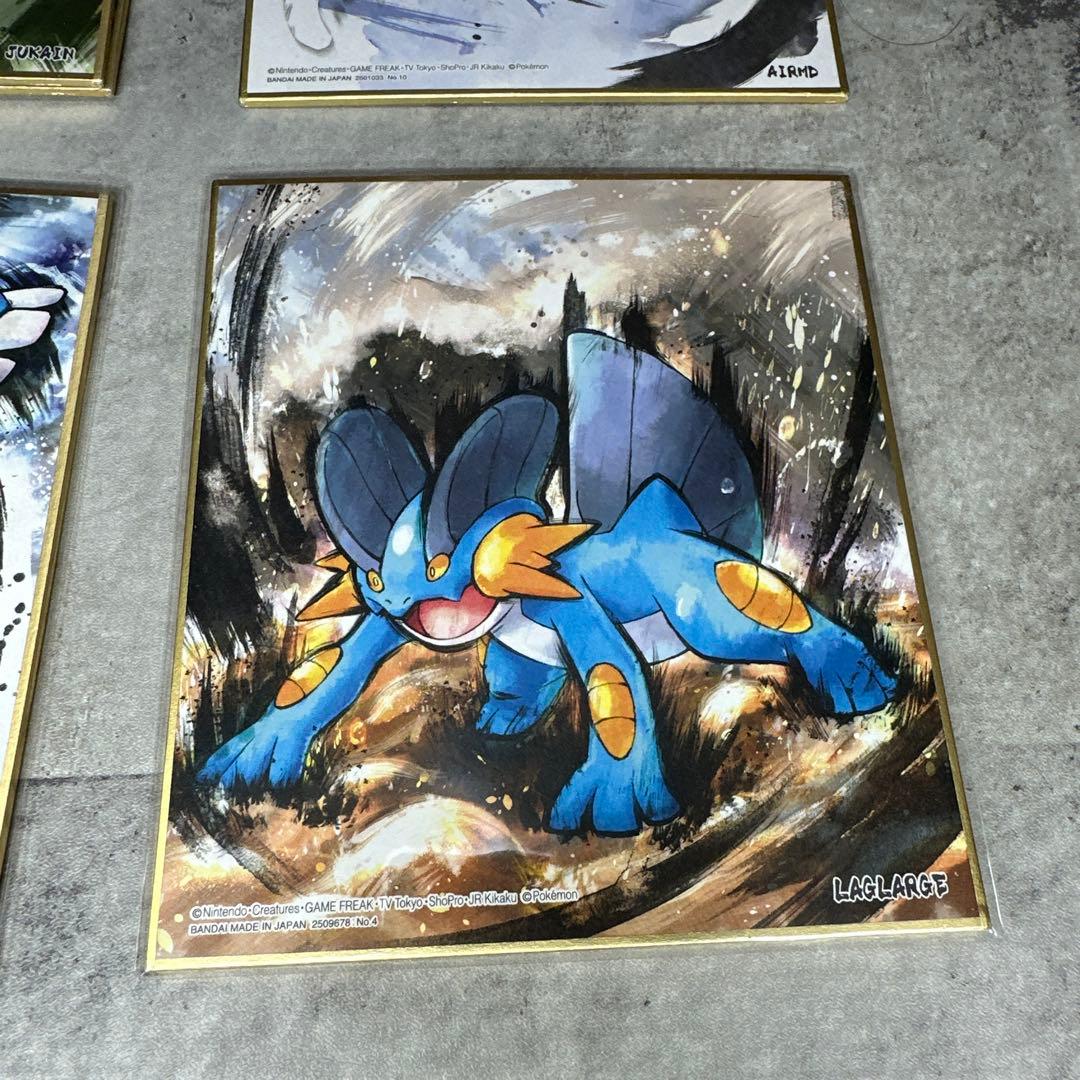 ポケモン公式 色紙アート16枚 伝説多数 美品 まとめ売り