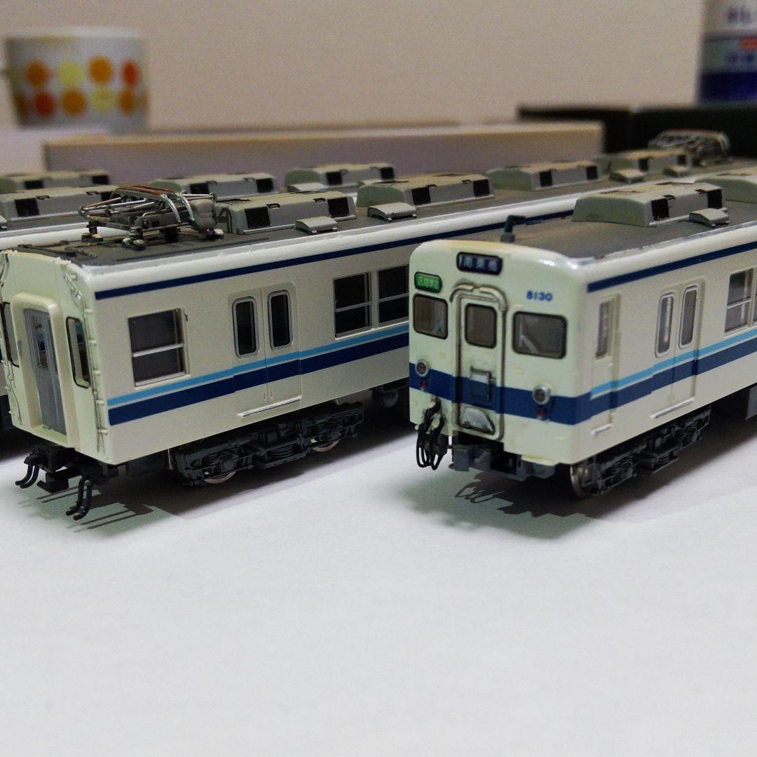 プロ製作！グリーンマックス　東武　8000系　旧前面　8130F　東武本線仕様