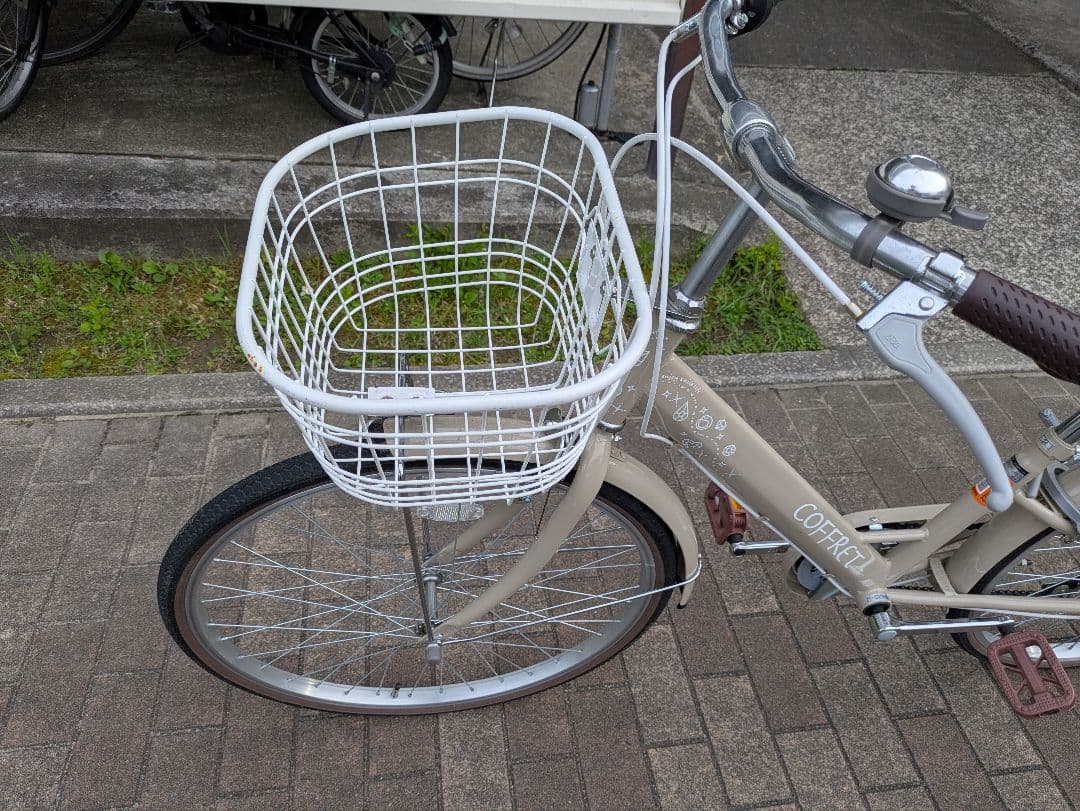 【引取限定！大阪】美品！イオンバイク自転車 コフレ24インチ女の子　子供用
