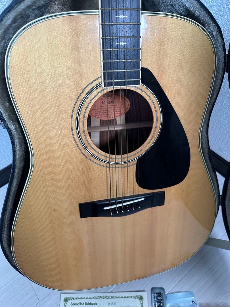 YAMAHA ヤマハ FG-351B 保証書・ハードケース付 ※31