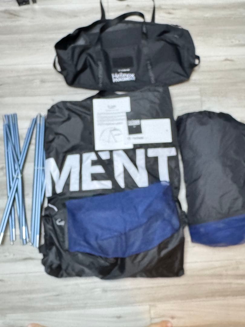 FRAGMENT Helinox 3P Dome Tent Black テント