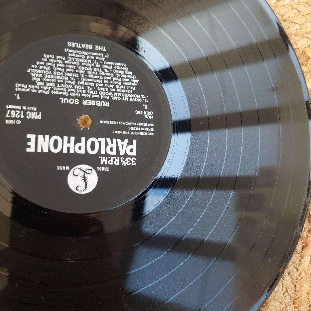 デンマーク盤THE BEATLES RUBBER SOUL