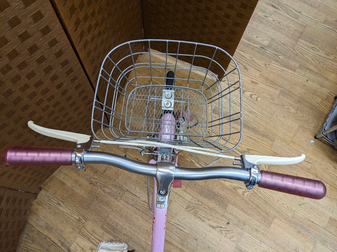 U010 子供自転車　20インチ　ピンク