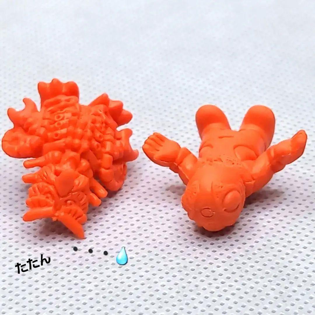年の差婚セット【ムルロア ピット星人】ウルトラ 怪獣 消しゴム 特撮 当時もの