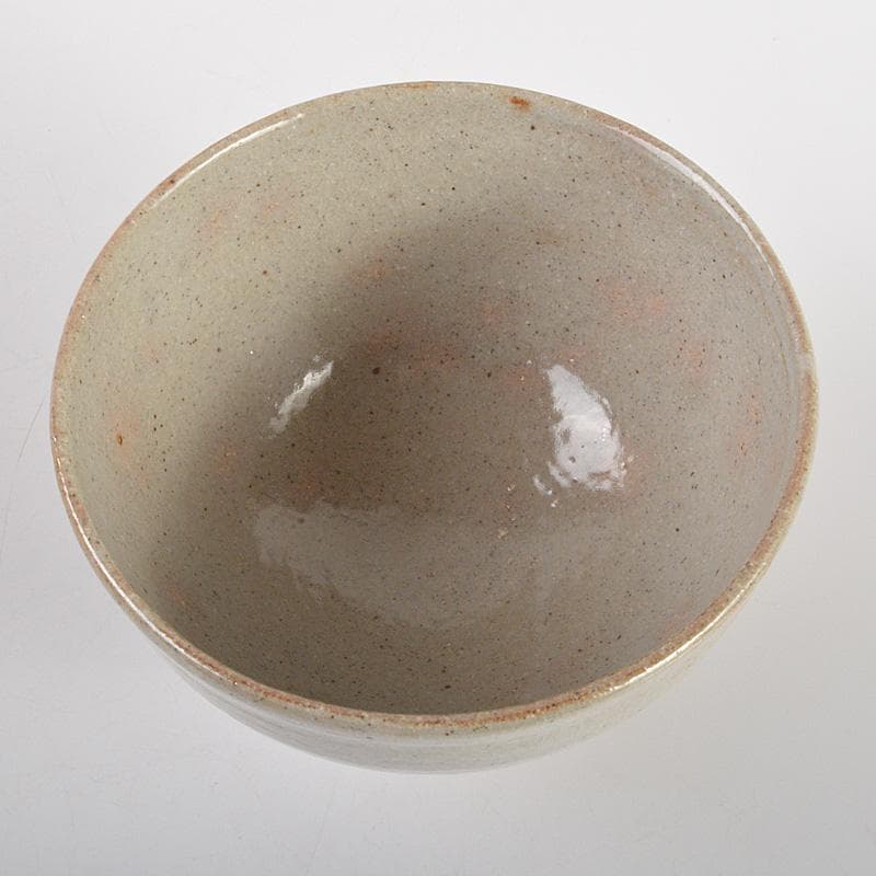 茶道具　旺祥寺窯　槇啓州造　茶碗　銘一喝　紫野　橘宗義（了庵）識箱　C　6363