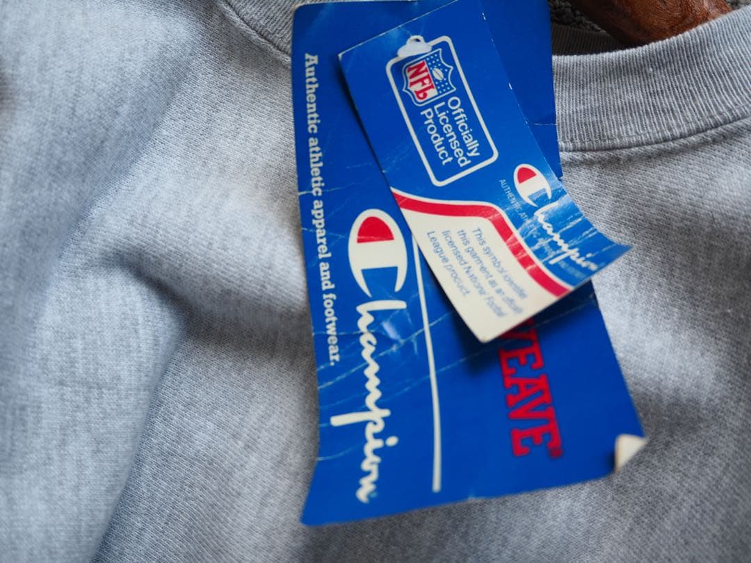 記念グッズ NOS 90s Champion Reverse Weave NFL sweat