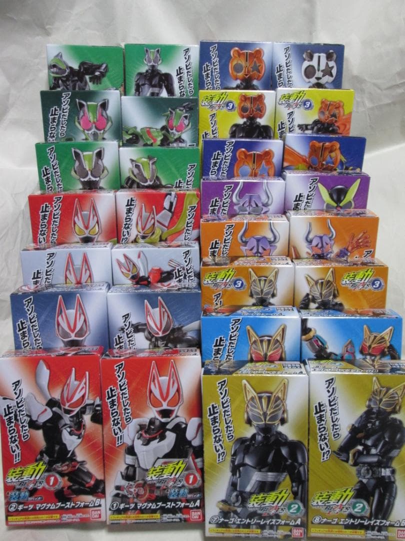 新品未開封　装動　仮面ライダー龍騎　ミラーモンスター　ギーツ　リバイ　セット