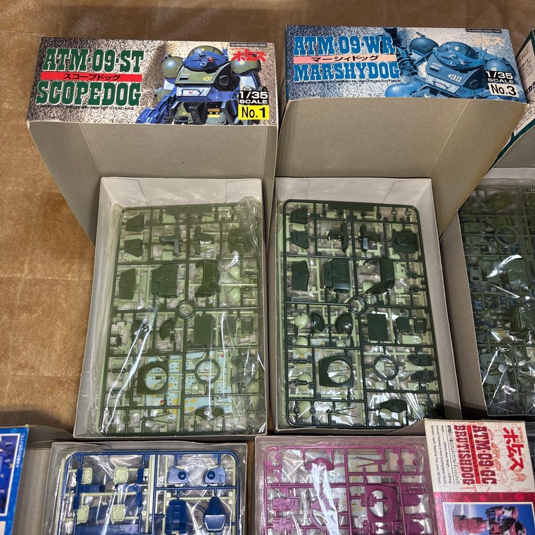 装甲騎兵ボトムズ　プラモデル 6種セット