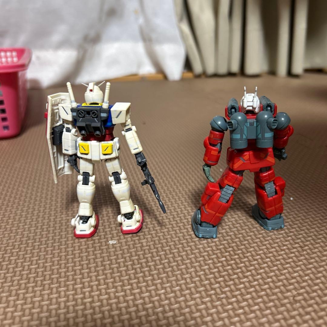 ガンダム　フィギュア10体セット　外箱なし　保管ケース付き