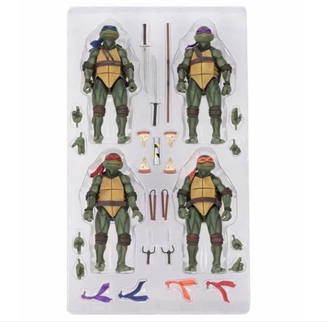 NECA ティーンエイジ・ミュータント・ニンジャ・タートルズ フィギュアセット