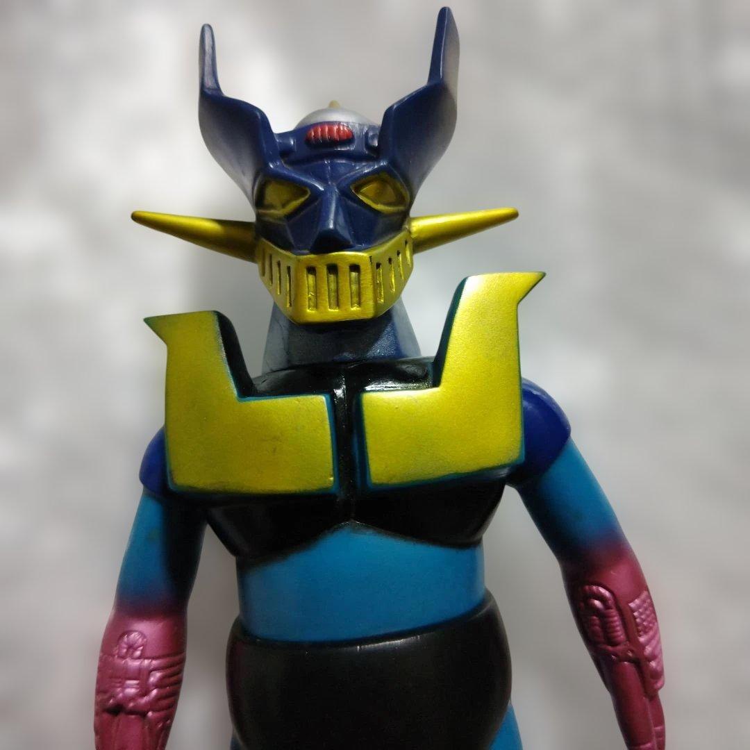 旧バンダイ　マジンガーZ　ソフビ　金　28cm