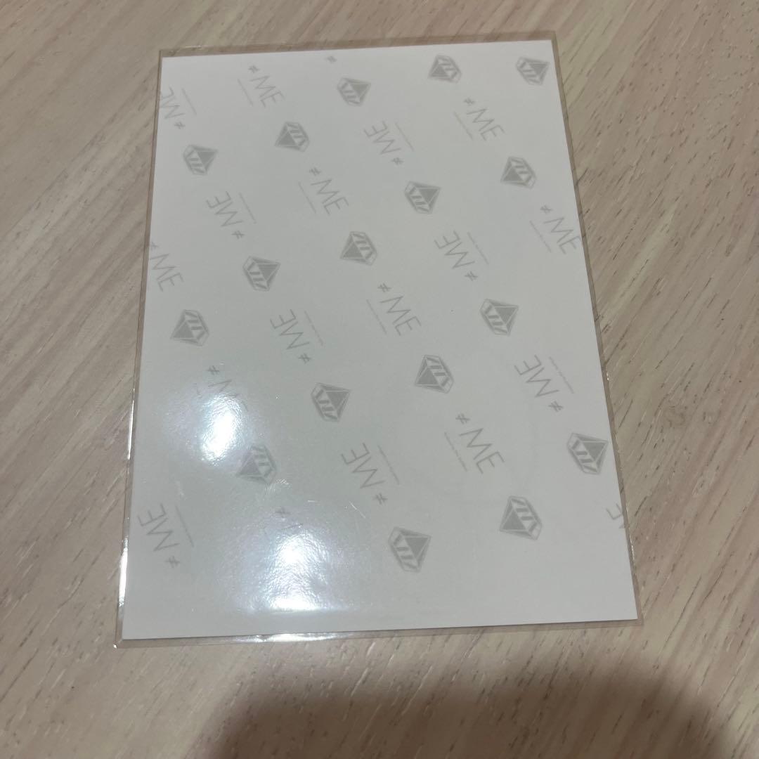 冨田菜々風　ノイミー　直筆　生写真　ヨリ