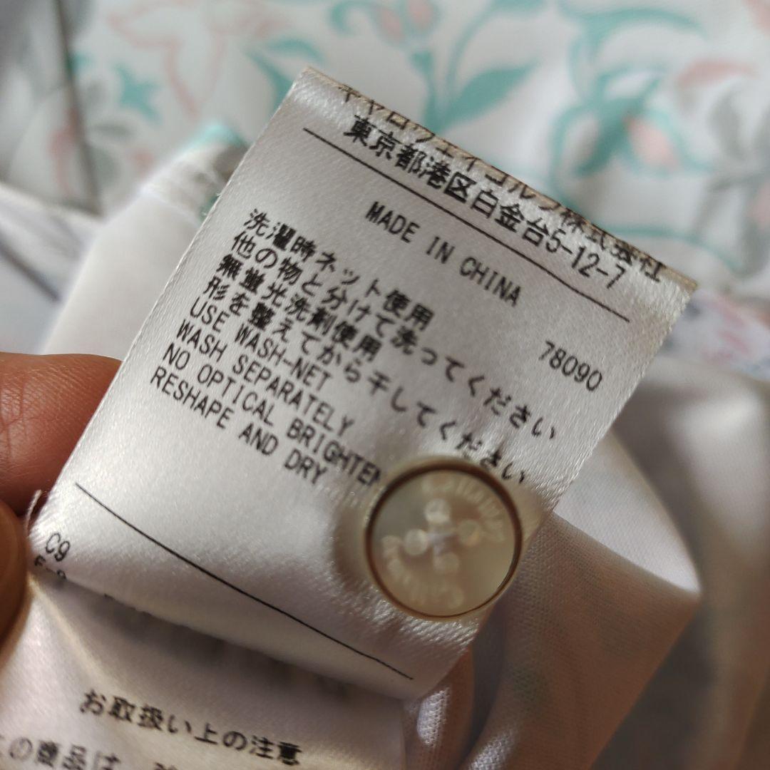 キャロウェイゴルフ　レッドレーベル　薔薇柄　ラインストーン付き　ゴルフキャップ