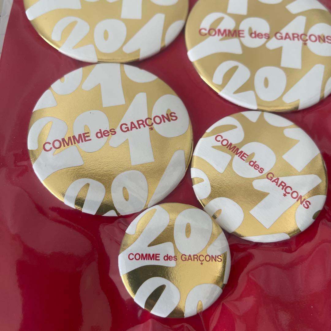 COMME des GARCONS ピンバッジ 5個セット