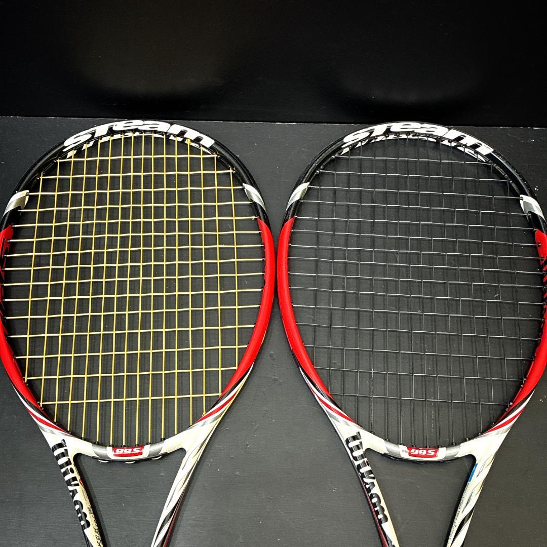 Wilson STEAM 99 S ウィルソン　硬式テニスラケット 2本セット