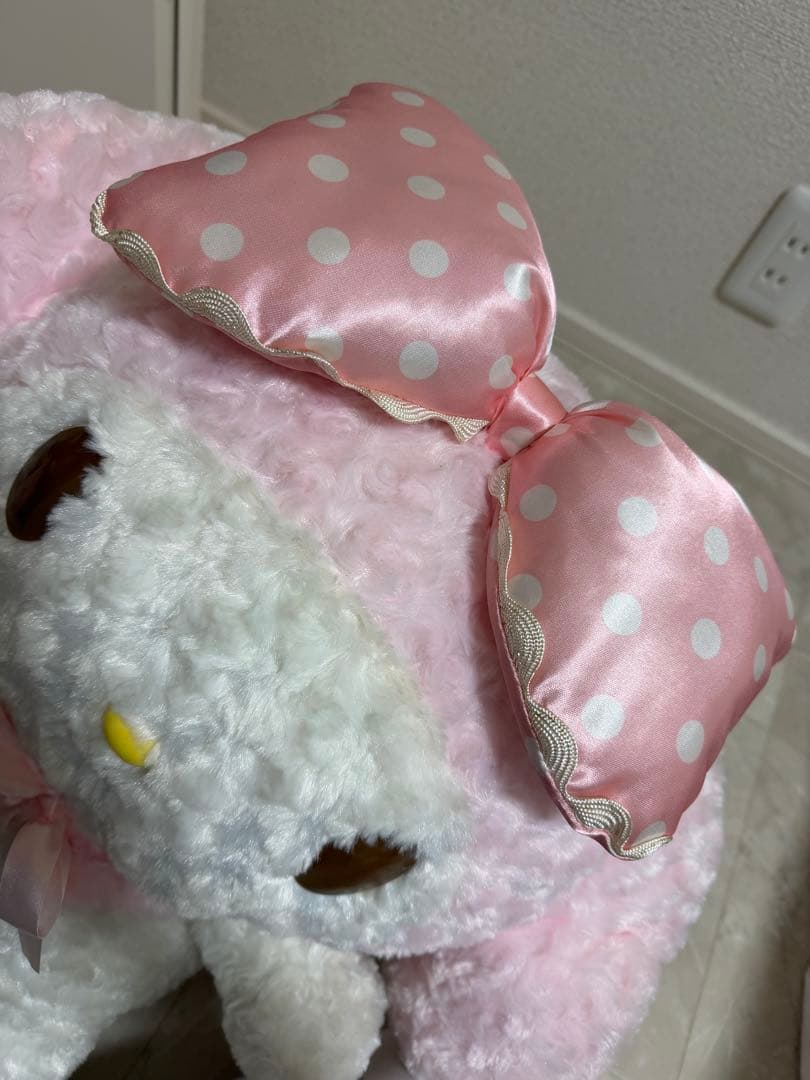 マイメロディ ぬいぐるみ ローズボア　Lサイズ？