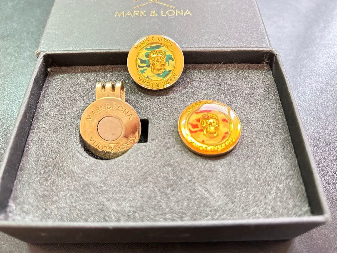 MARK & LONA ゴルフ クリップマーカー マークアンドロナ　キムタク