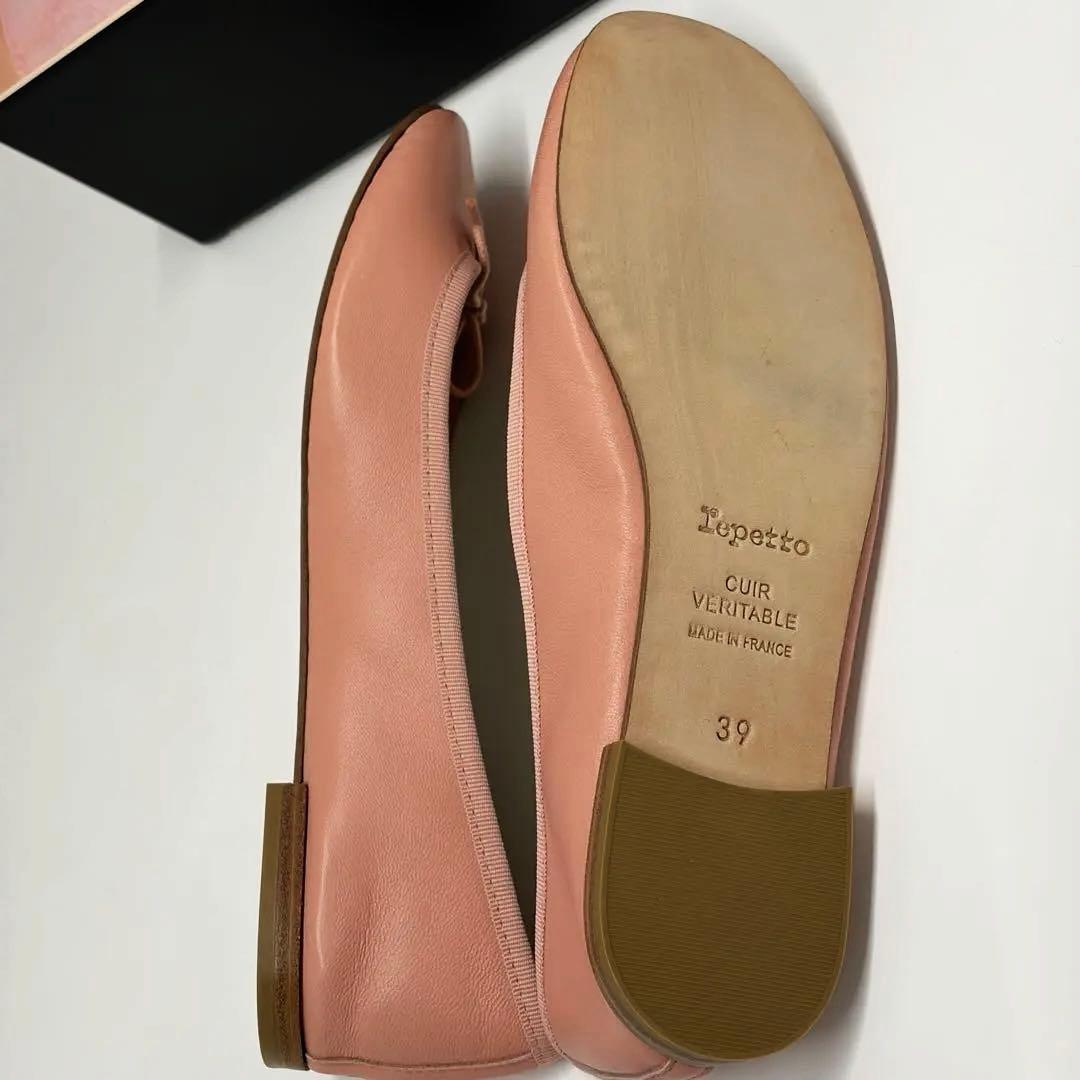 Repetto ピンク バレエシューズ 39