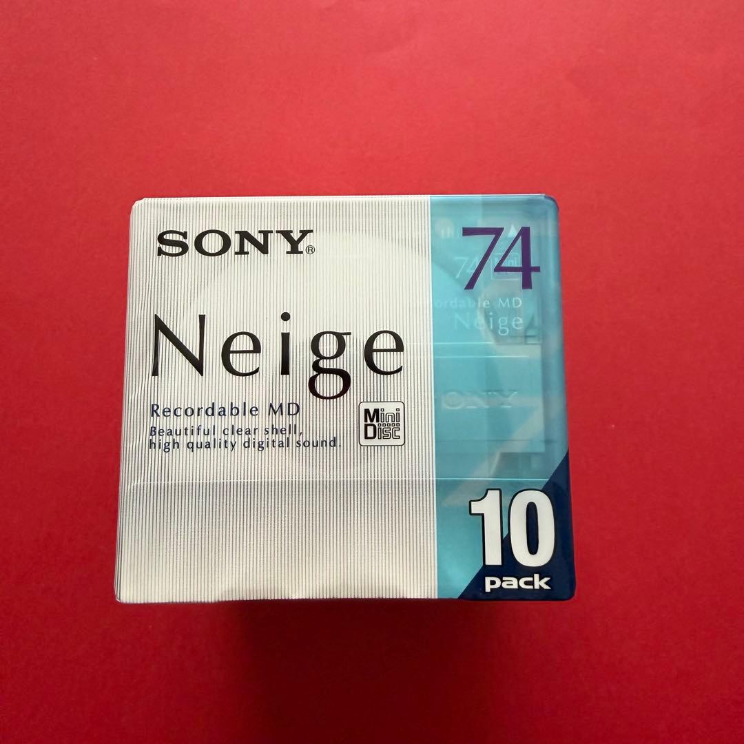 MD SONY 録音用ミニディスク　74分　30枚　新品　未開封