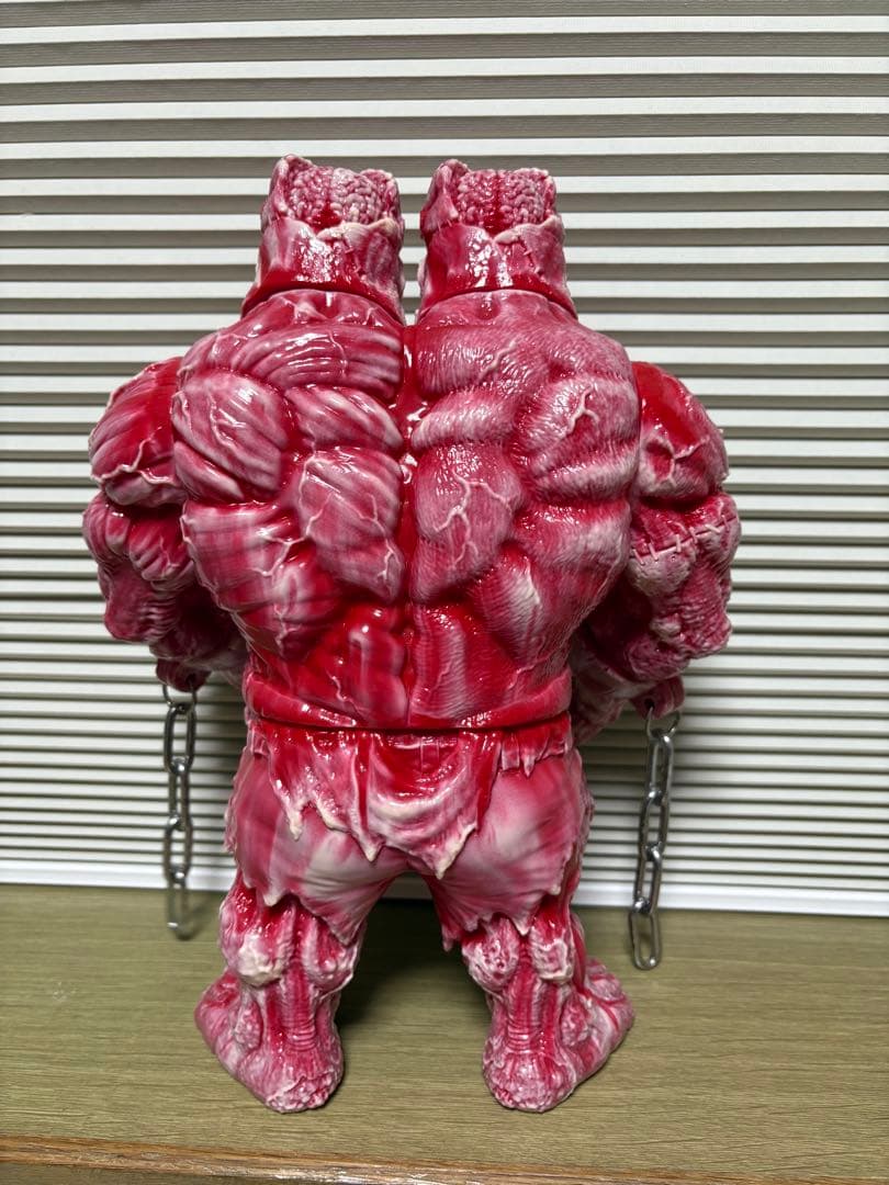 もうこやま　ジャイアントゴリラフランケン　ソフビ　肉マーブル
