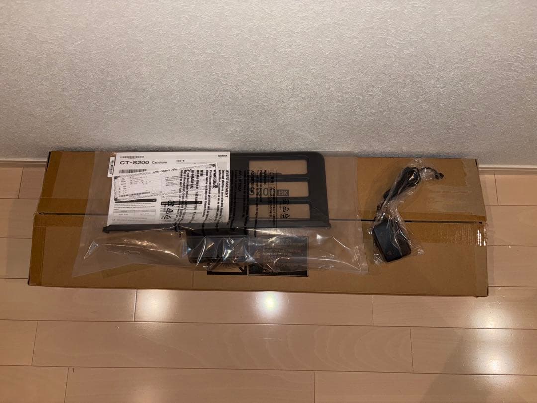 カシオ CASIO キーボード 61鍵 CT-S200BK 新品・未使用