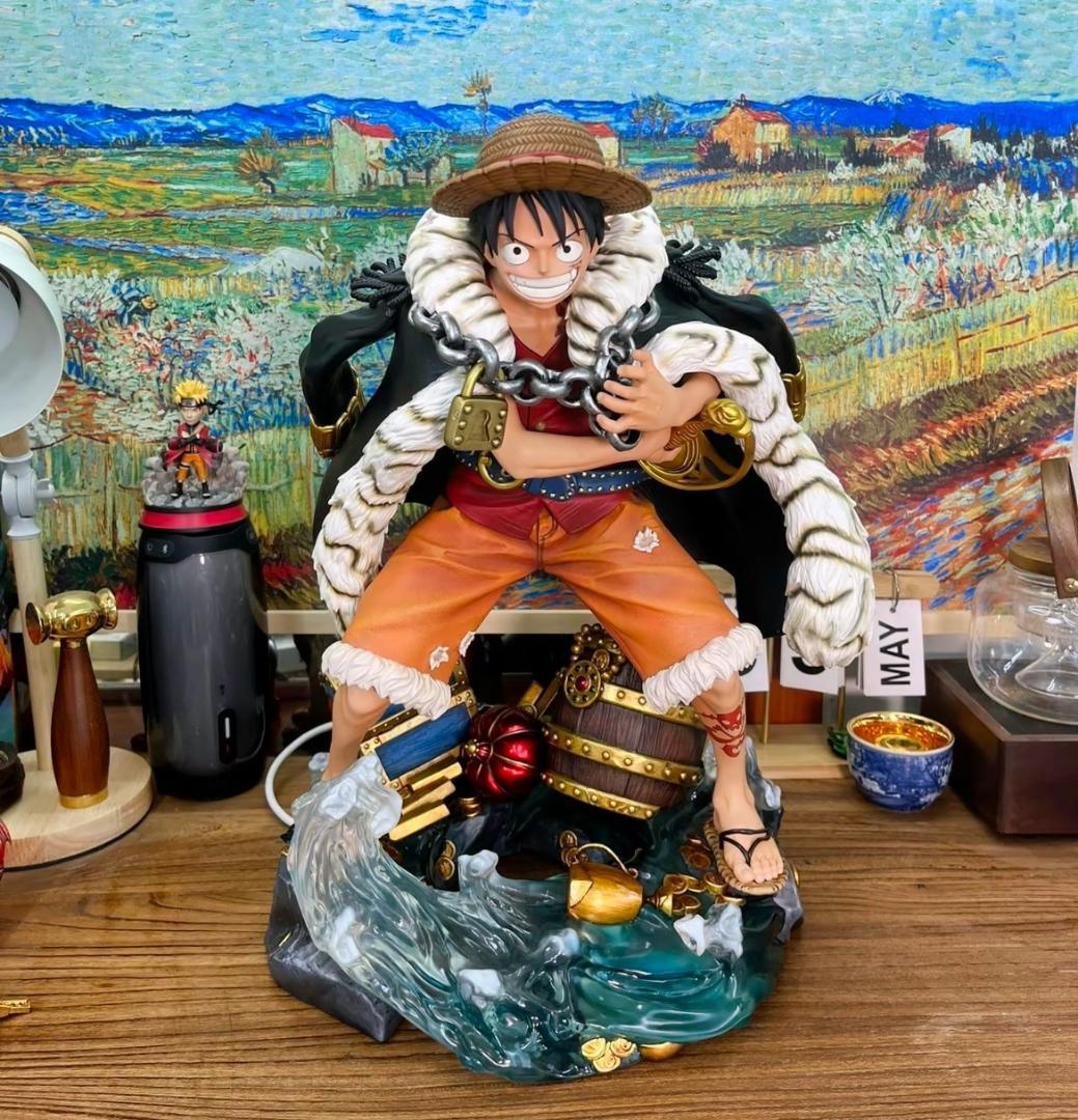 ワンピース UA ルフィ ガレージキット ガレキ スタチュー フィギュア