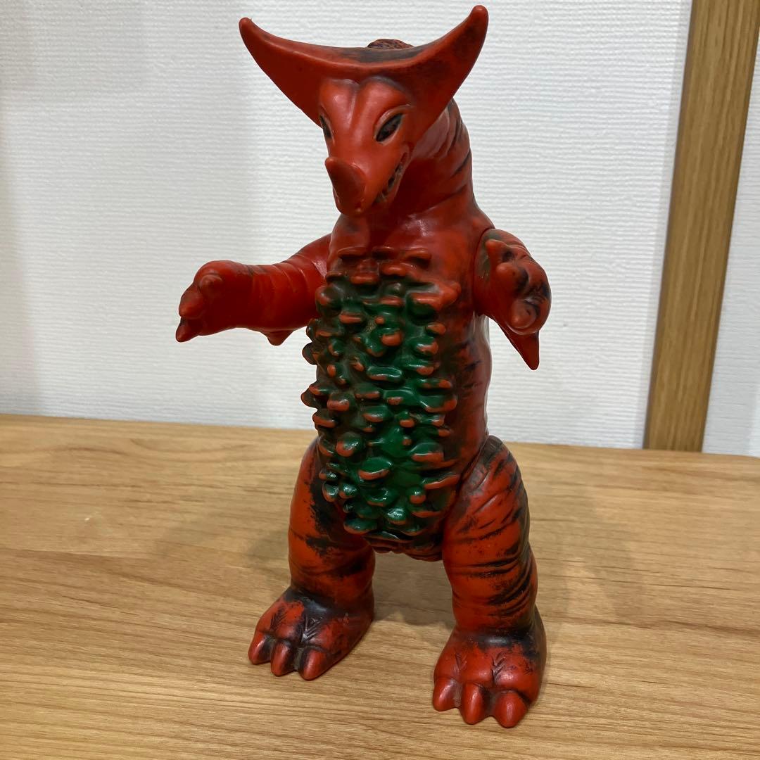 ブルマァク　ゴモラ　ソフビ　マルサン　ウルトラマン　当時物　ジャンク品