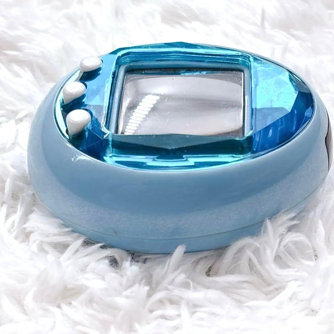 ✨️極美品✨️たまごっち ID ブルー ストラップ付き 動作OK