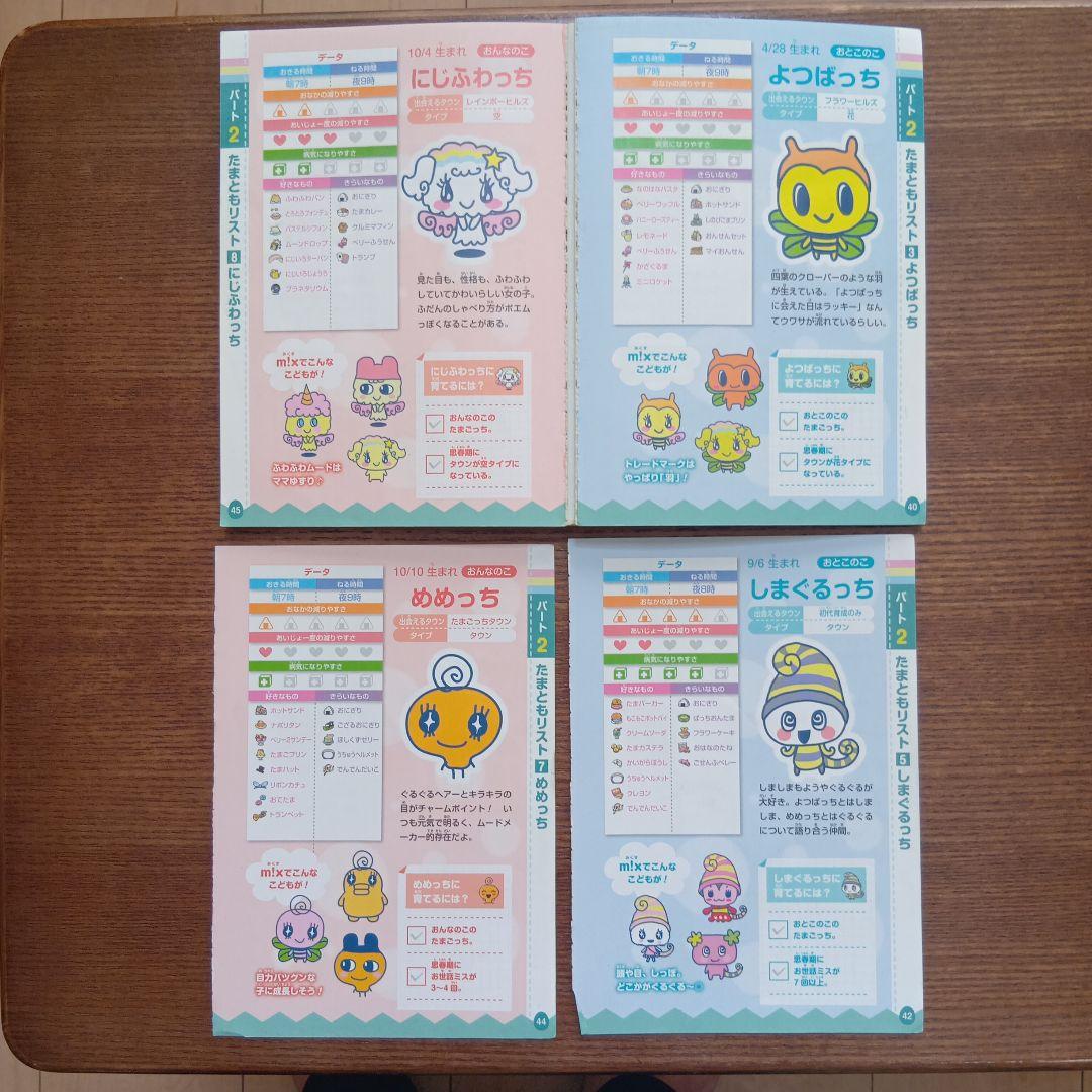 バンダイ たまごっちmix 本体水色 ブルー 攻略本付き
