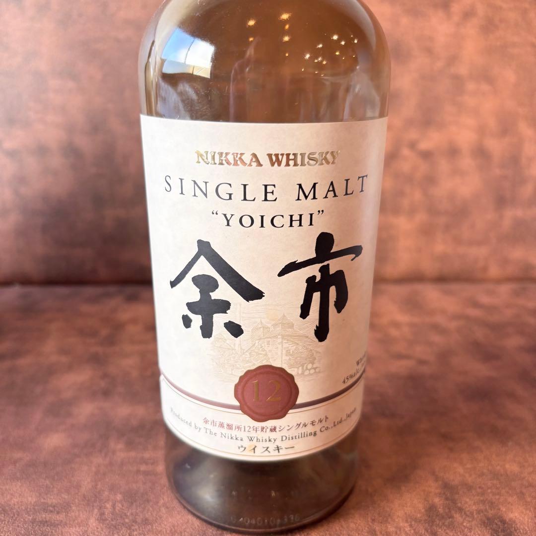 【最終値下】NIKKA シングルモルト 余市10年　箱　12年　15年　空瓶