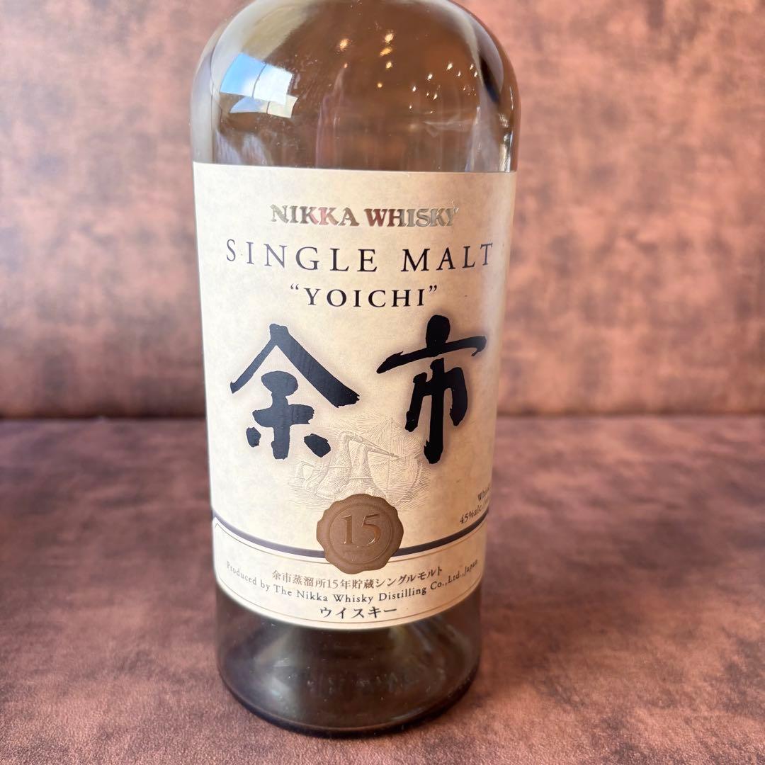 【最終値下】NIKKA シングルモルト 余市10年　箱　12年　15年　空瓶